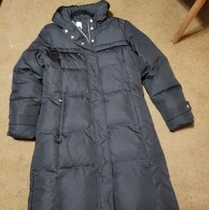 Long mk puffed coat